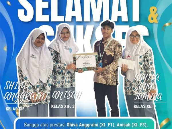 HARAPAN 3 LOMBA MADING 3D TINGKAT SLTA SE-KABUPATEN TANAH DATAR! 🏆🎨✨