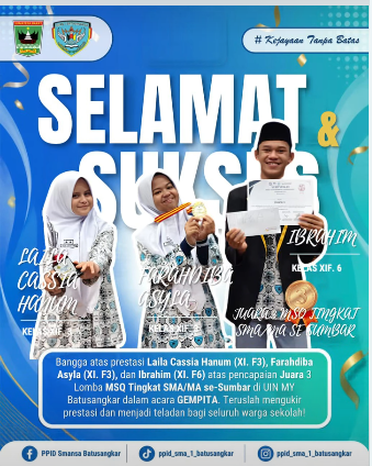 JUARA 3 MSQ SE-SUMATERA BARAT! 🏆📖✨